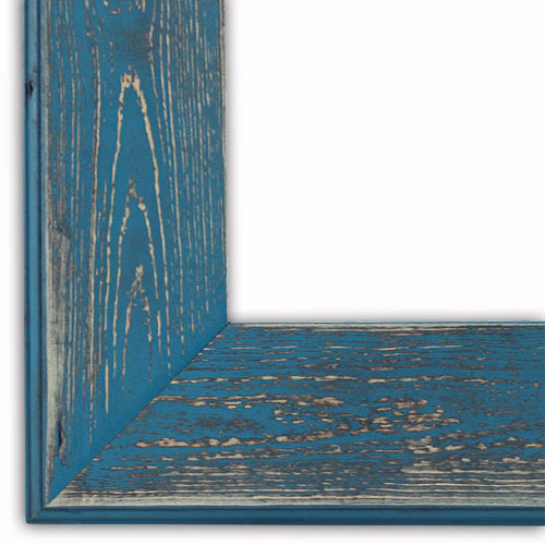 Ashley Lagoon Picture Frame Solid Wood New Distressed  
